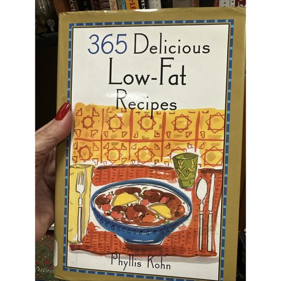 365 Delicious Low-Fat Recipes - Hardcover - - Picture 1 of 6